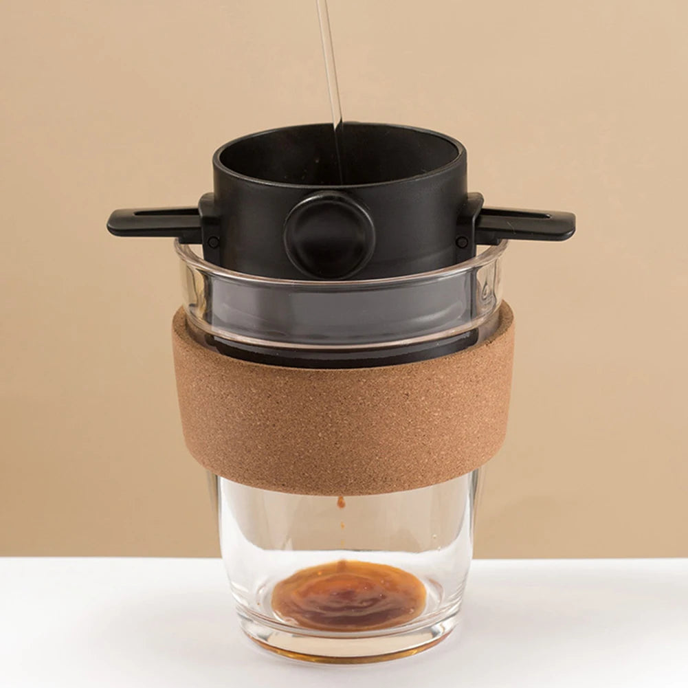 Foldable Stainless-Steel Drip Coffee Pour Over Filter