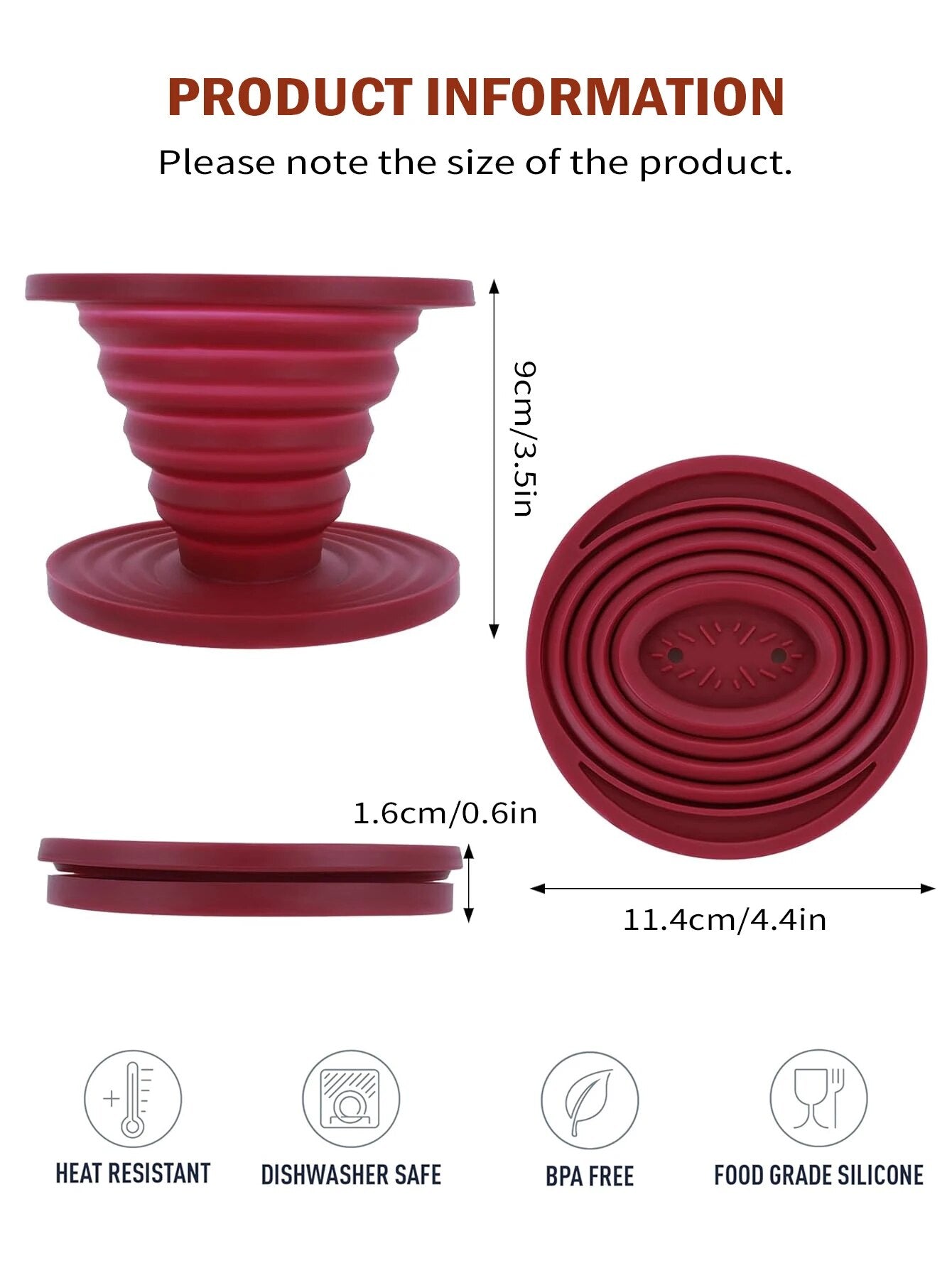 Collapsible Pour Over Coffee Dripper