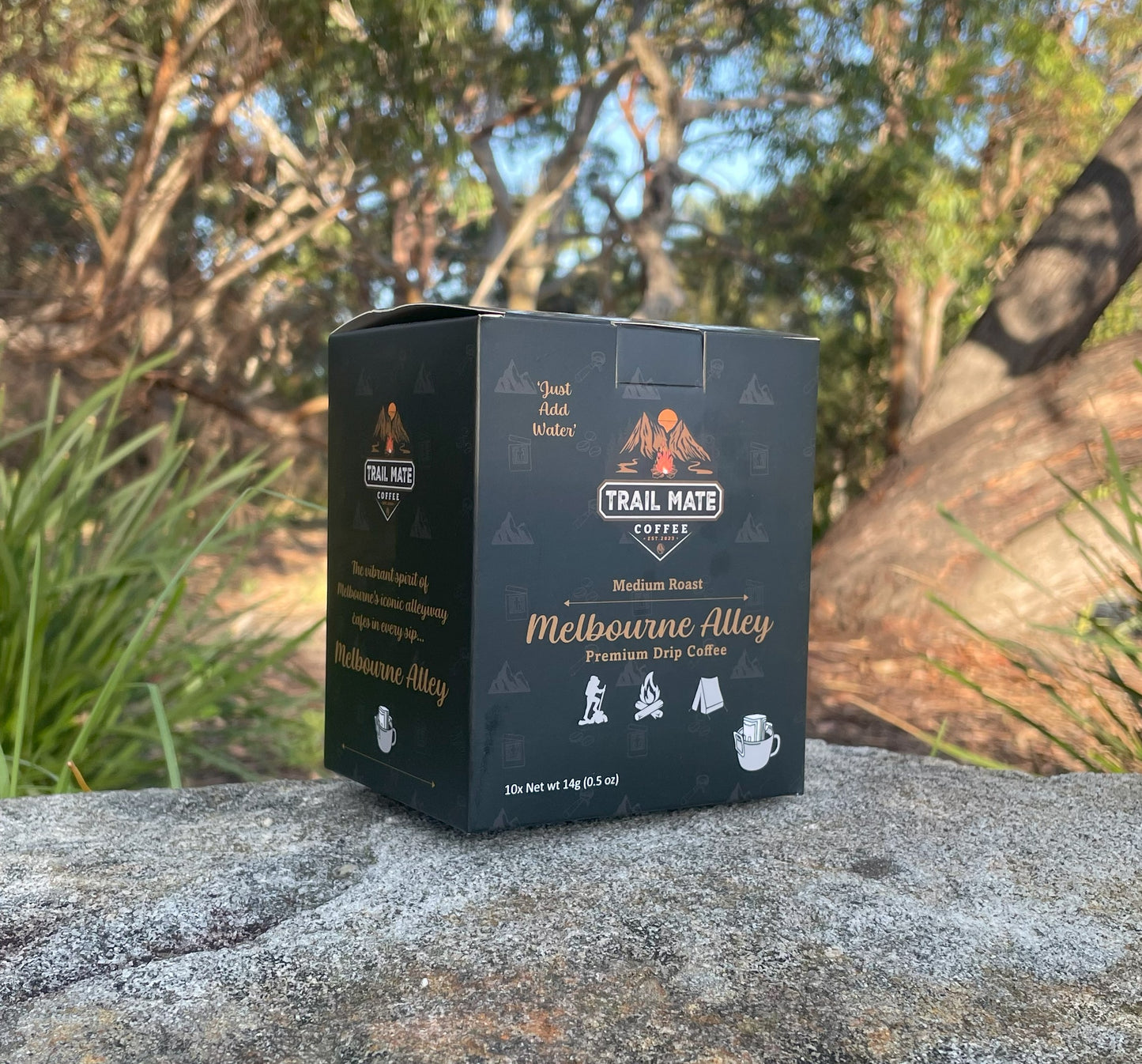 Melbourne Alley Premium 14g Pour Over Drip Filter Coffee - Packs of 14g Ground Coffee