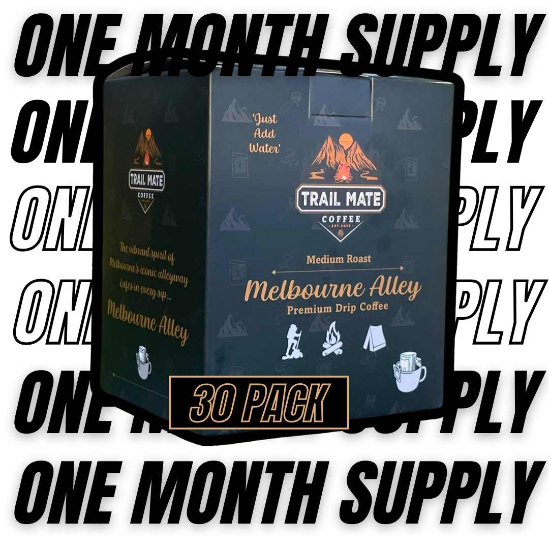 Melbourne Alley Premium 14g Pour Over Drip Filter Coffee - One Month Supply