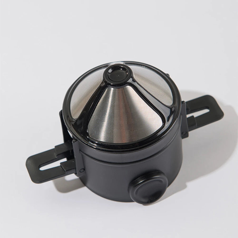 Foldable Stainless-Steel Drip Coffee Pour Over Filter